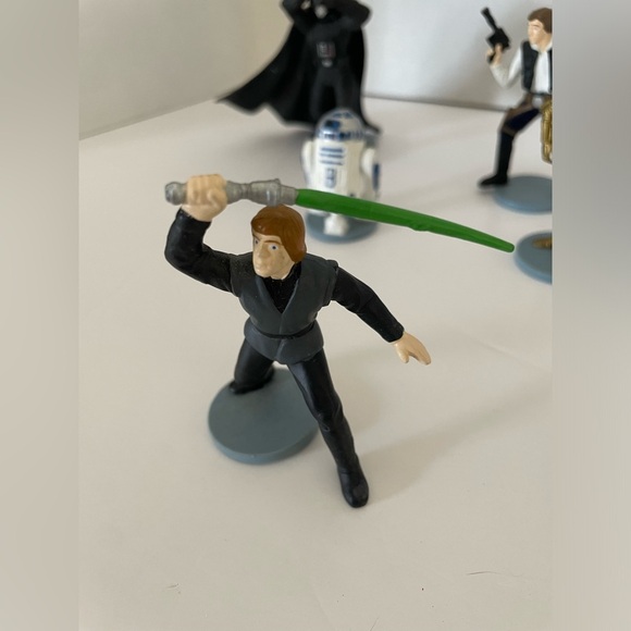 Star Wars Applause Lot of 6 3" PVC Figures - Vintage  (1995 -1997) - Picture 5 of 6